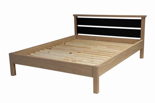 Łóżko California 160 kol. dąb naturalny zabielony i czarny mat-5.jpg