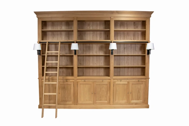 Biblioteka Balamor 3-segmentowy kol. dąb naturalny-6.jpg