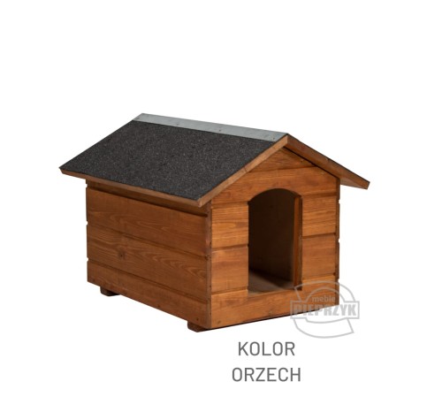 Buda dla psa MAŁA kol. orzech-1.jpg