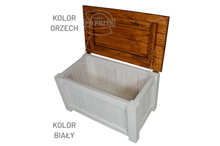 Skrzynia na narzędzia z siedziskiem kol. biały i orzech-2.jpg