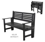 Ławka ogrodowa - składana