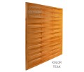Płot LAMELOWY prosty pełny kol. teak-1.jpg