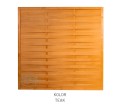 Płot LAMELOWY prosty pełny kol. teak-2.jpg
