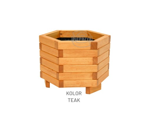 Donica 6-kątna MAŁA kol. teak-1.jpg