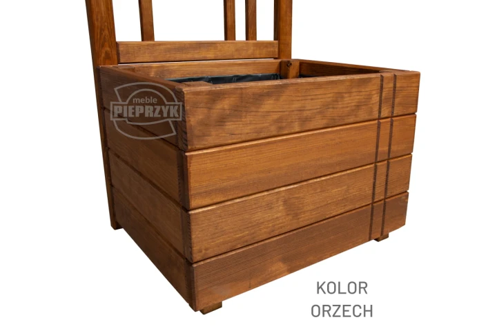 Donica z pergolą WĄSKA kol. orzech-4.jpg