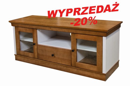 Szafka RTV Arizona kol. sosna anderson biała i orzech-1.jpg