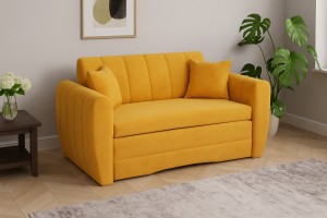 Sofa KAJA- z funkcją spania i pojemnikiem 